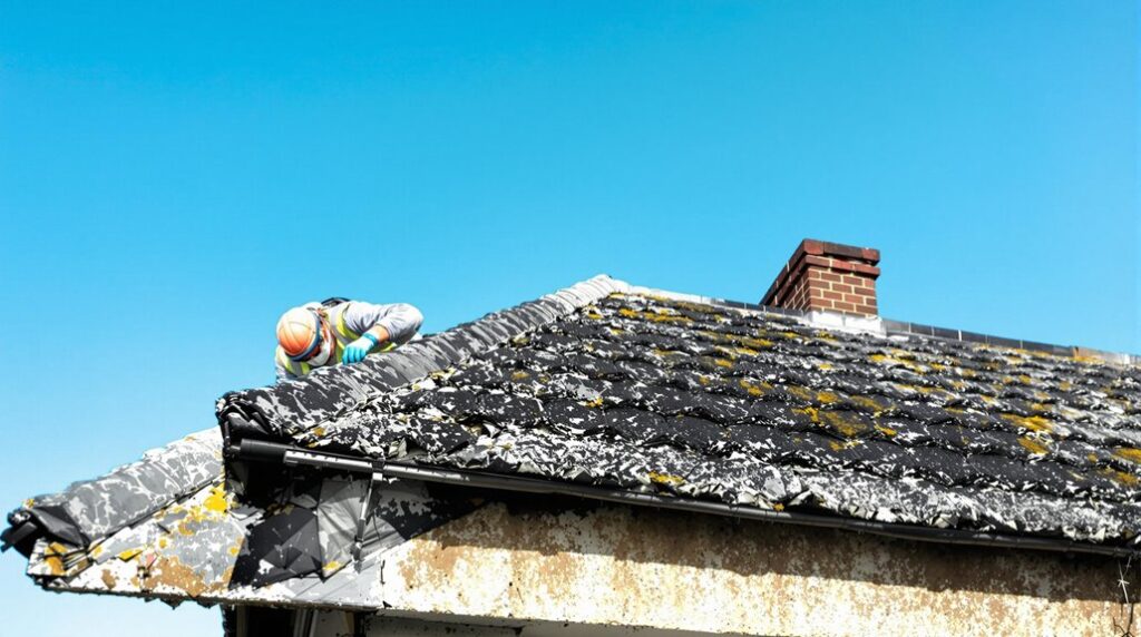 asbestos roof hazards and costs
