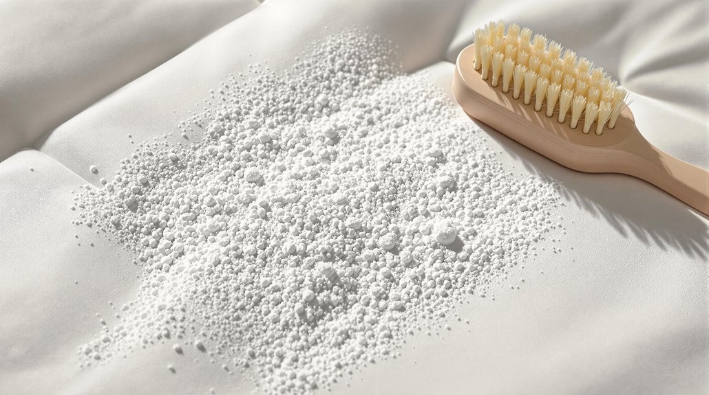 baking soda effectively cleans mattresses