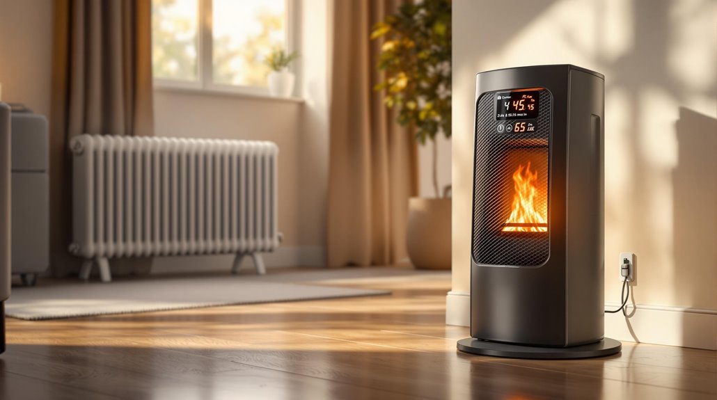 ceramic heater running costs