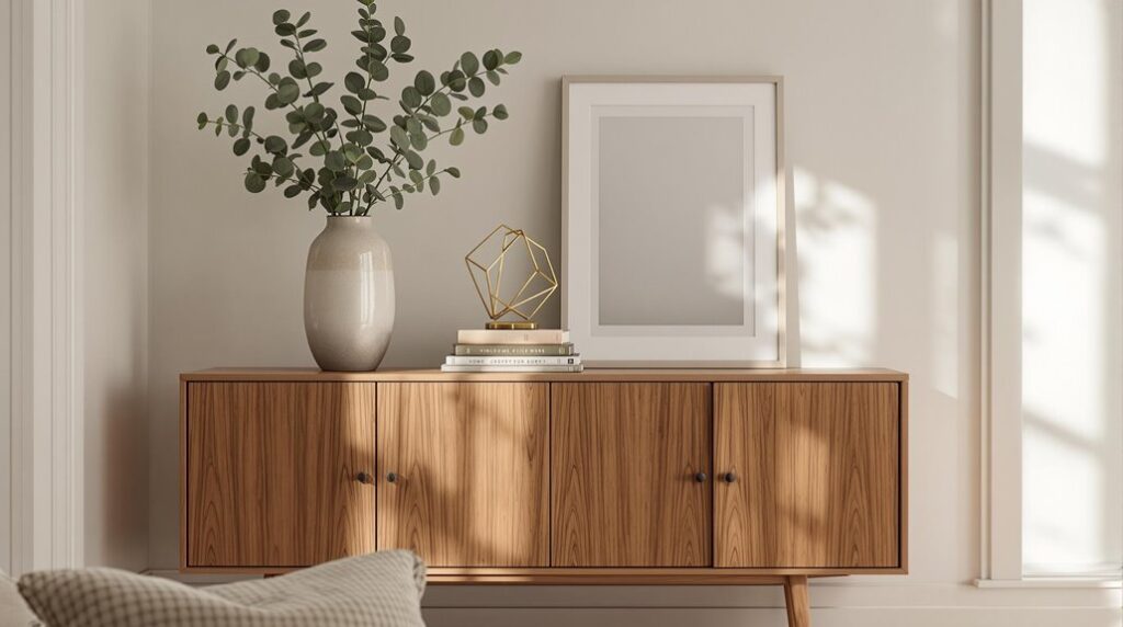 chic sideboard styling tips