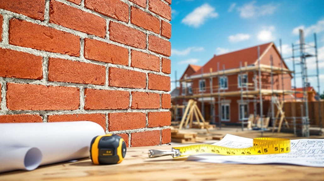 cost effective brick wall construction