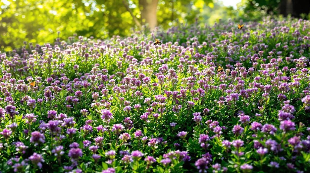 creeping thyme lawn benefits