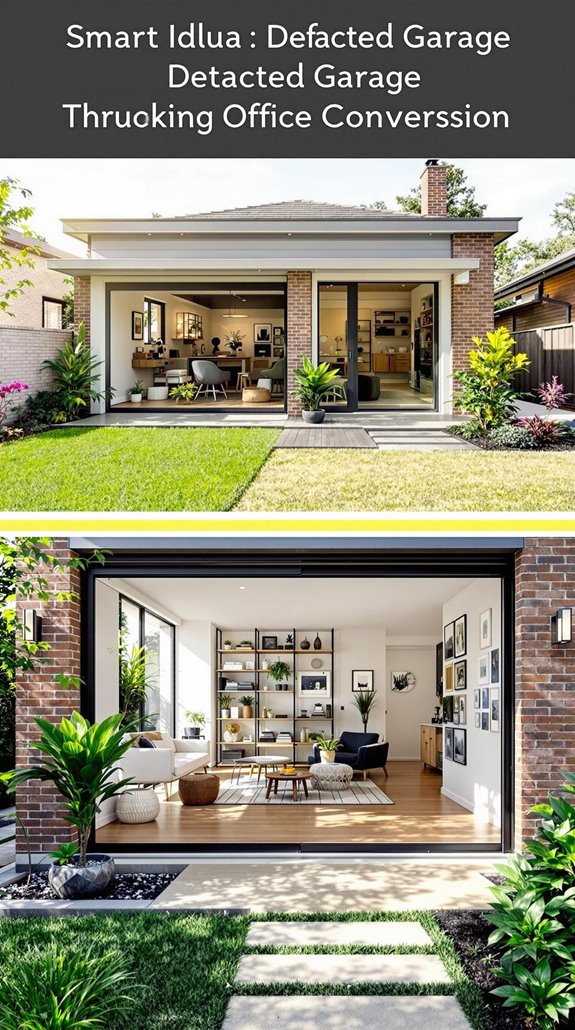 detached garage conversion benefits