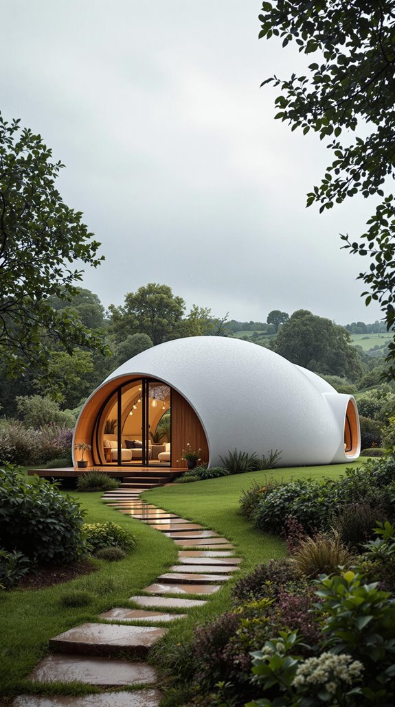 dome houses excel in efficiency
