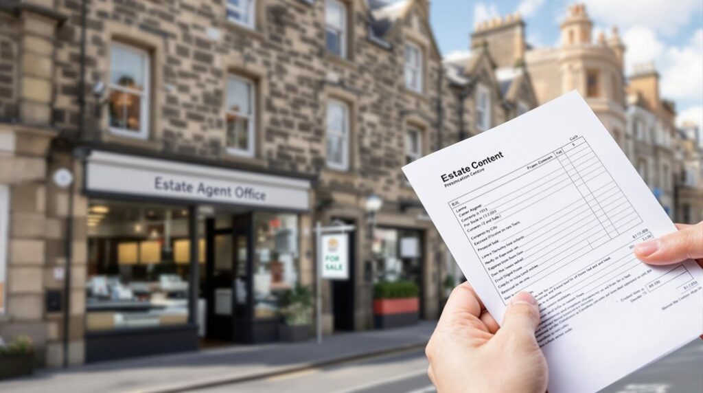 estate agent fees scotland