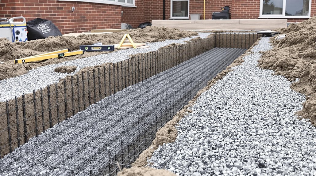 foundation depth and reinforcement