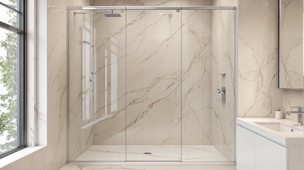 glass and tile combinations