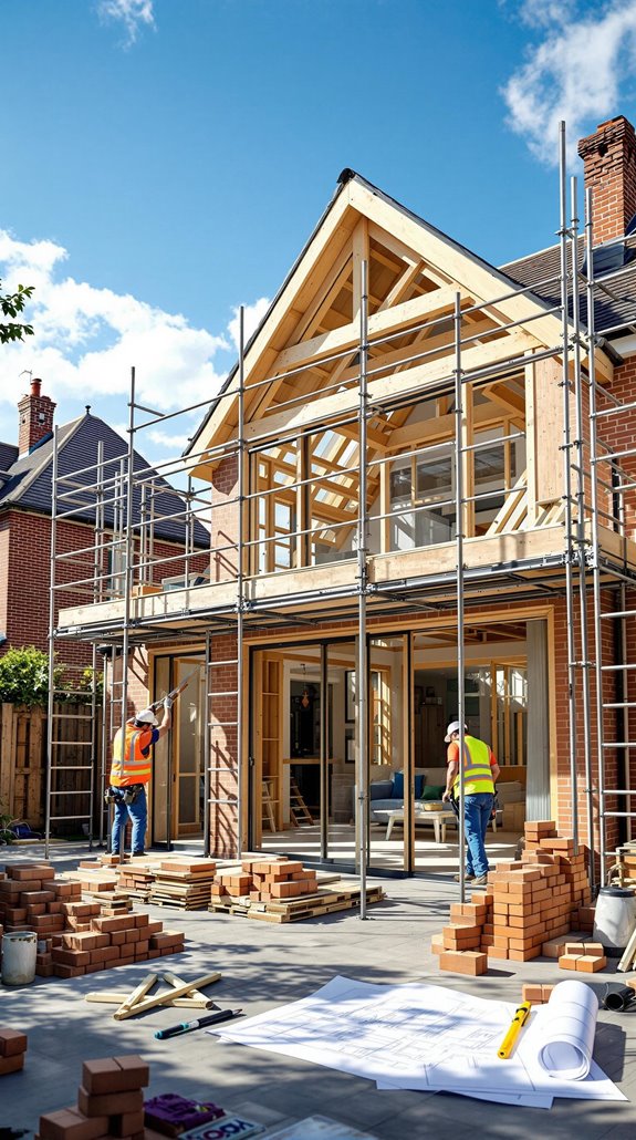 home extension cost variations