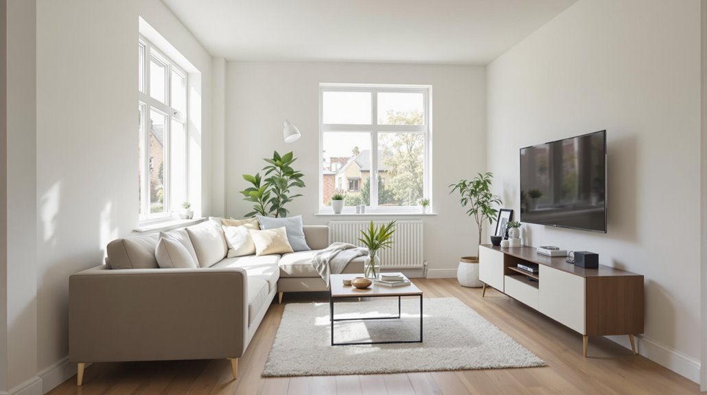 living room size comparison