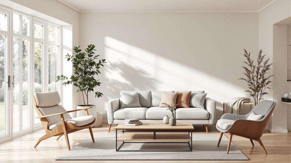 living room size standards