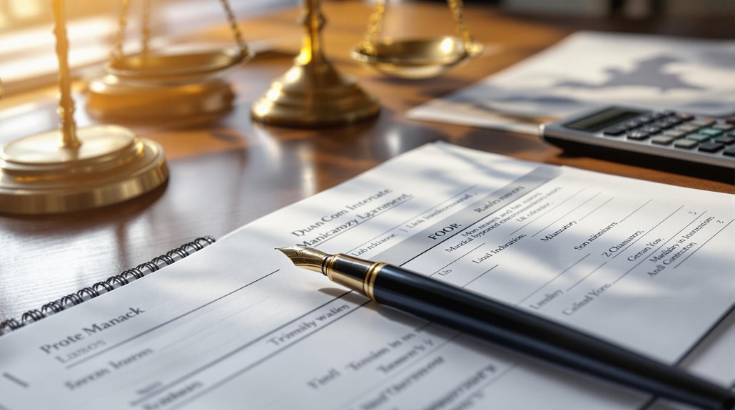 mandatory probate financial obligations