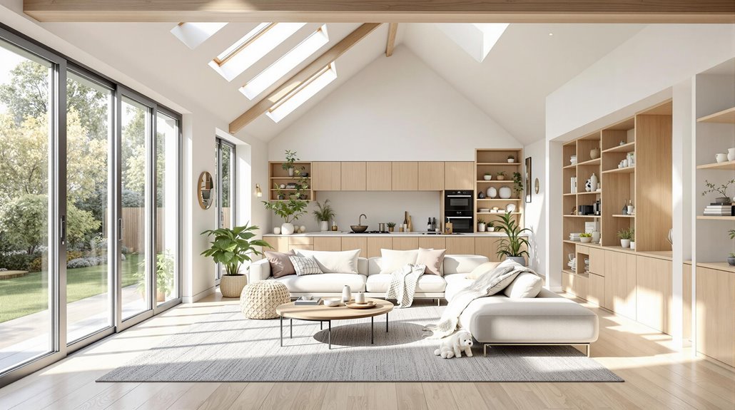 maximize light and space