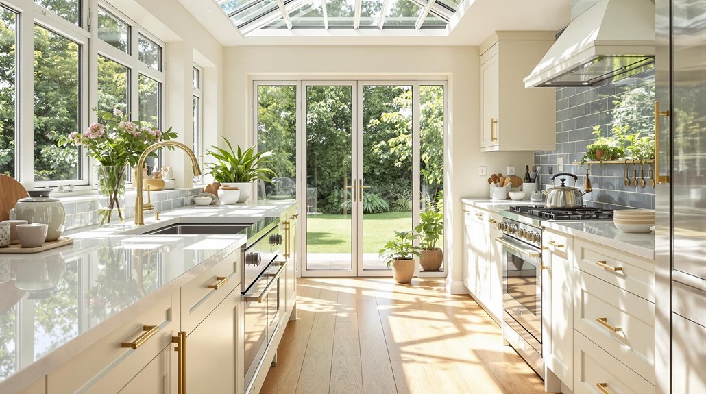 optimal materials for conservatories