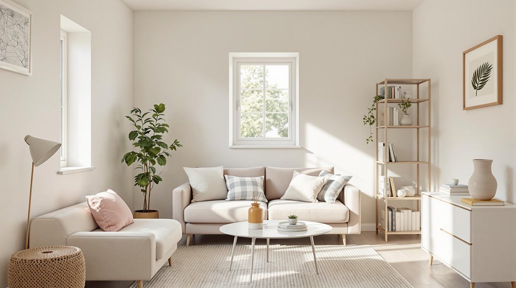 shrinking british living rooms
