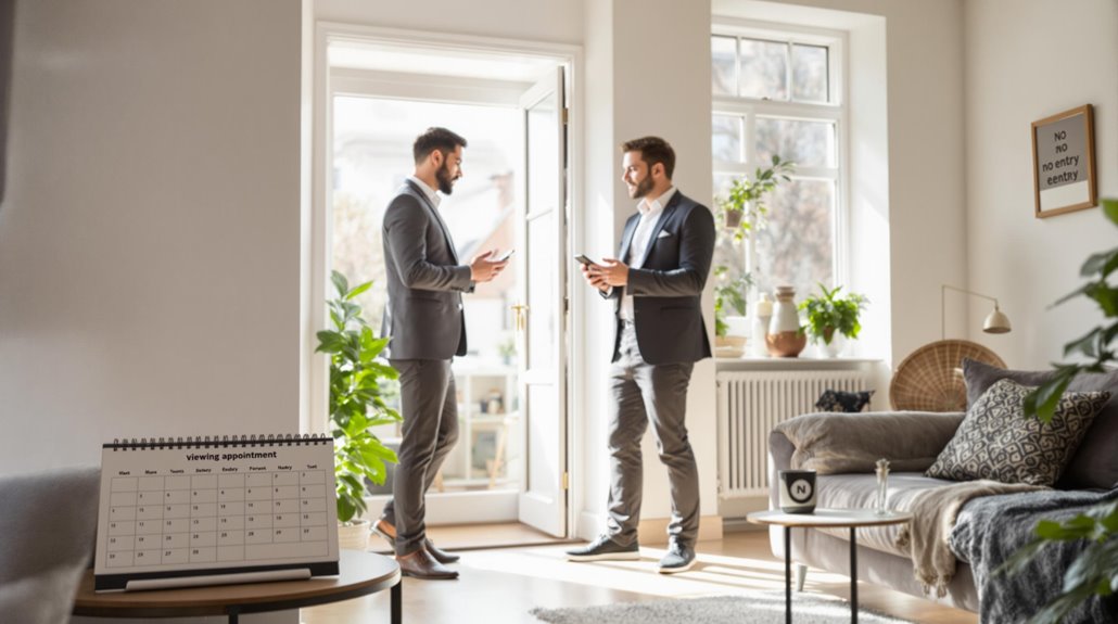 tenant rights during viewings