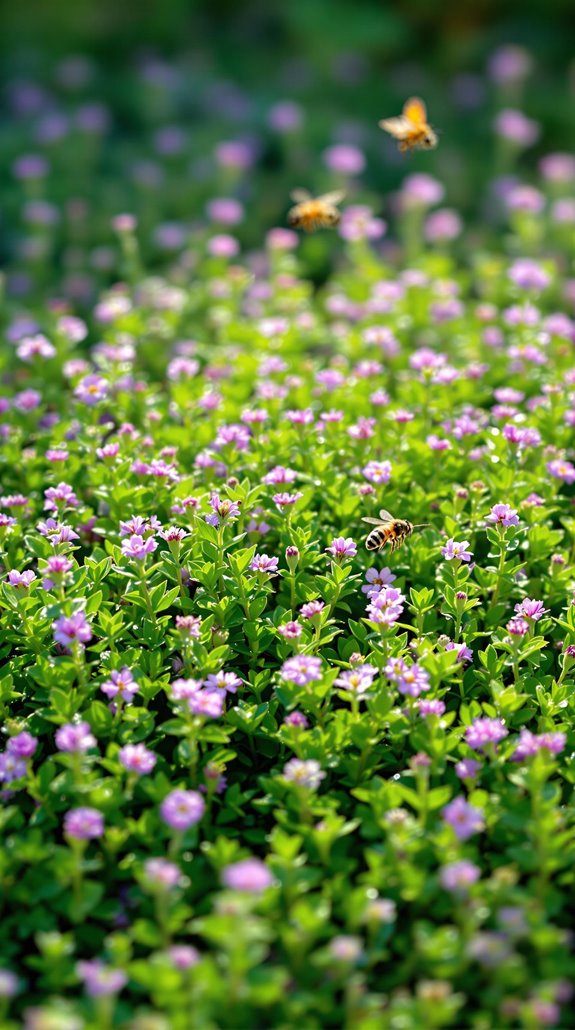 thyme supports wildlife year round