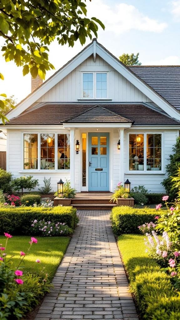 transforming bungalow curb appeal