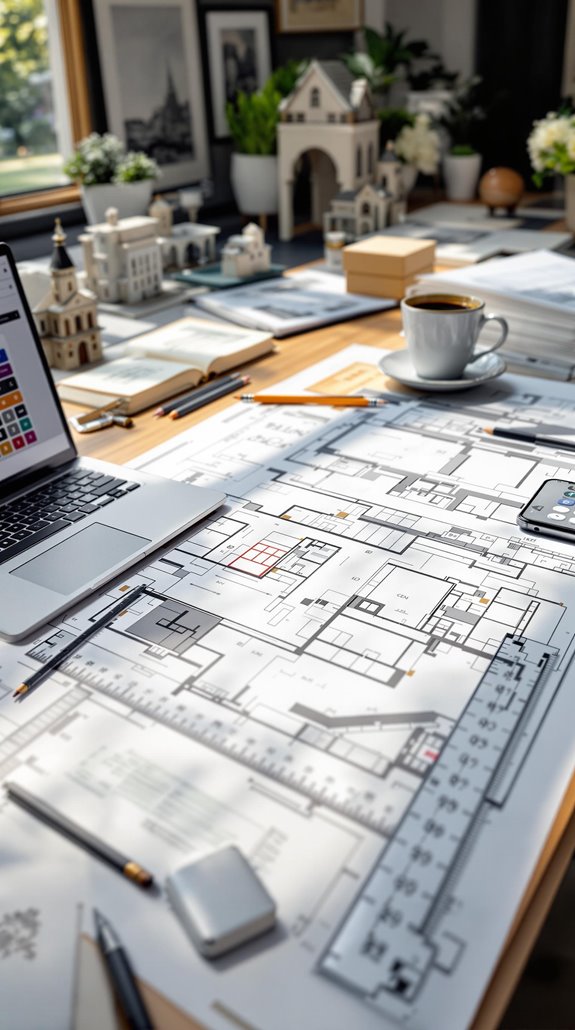 architectural drawing cost breakdown