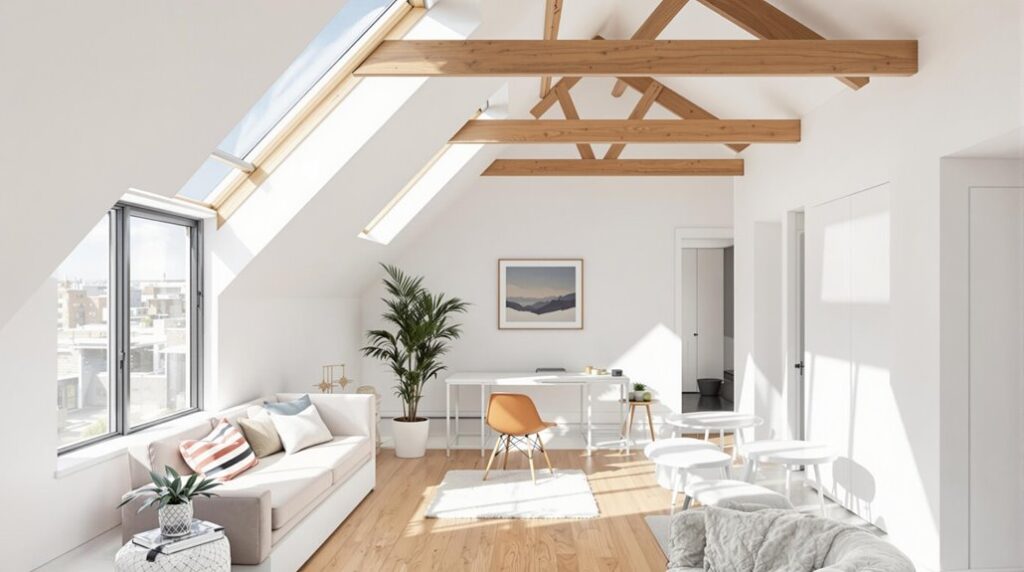 attic transformation for living