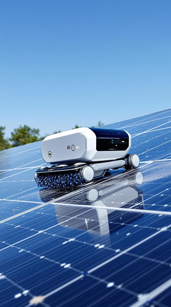 autonomous solar panel cleaning