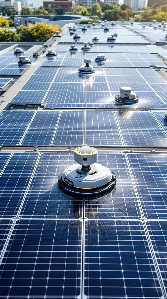 autonomous solar panel cleaning
