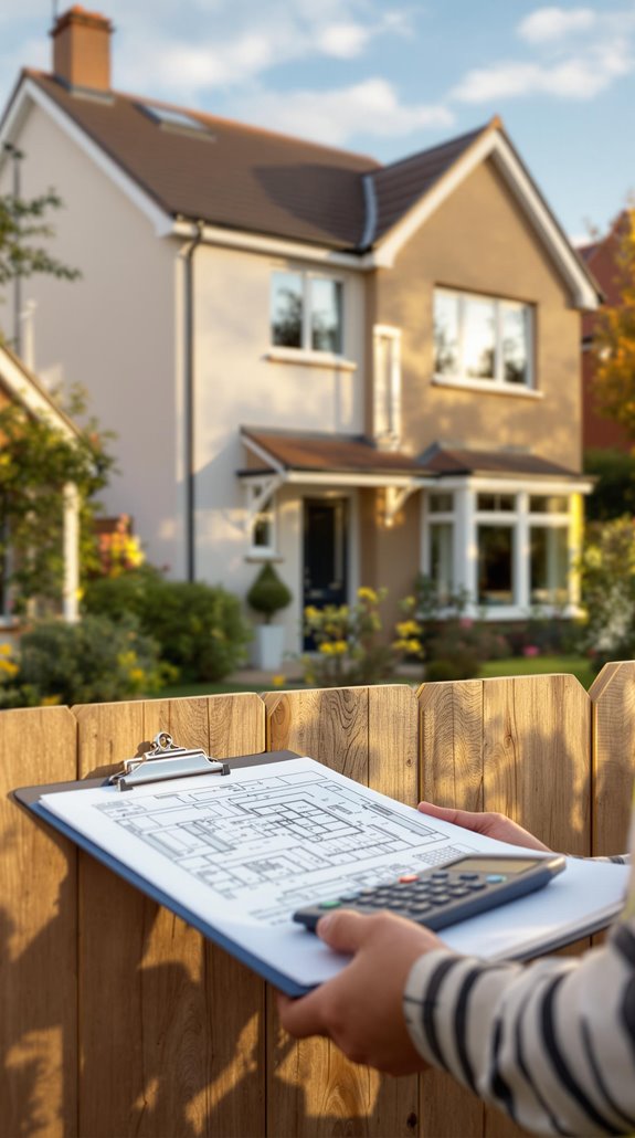 average uk house survey costs