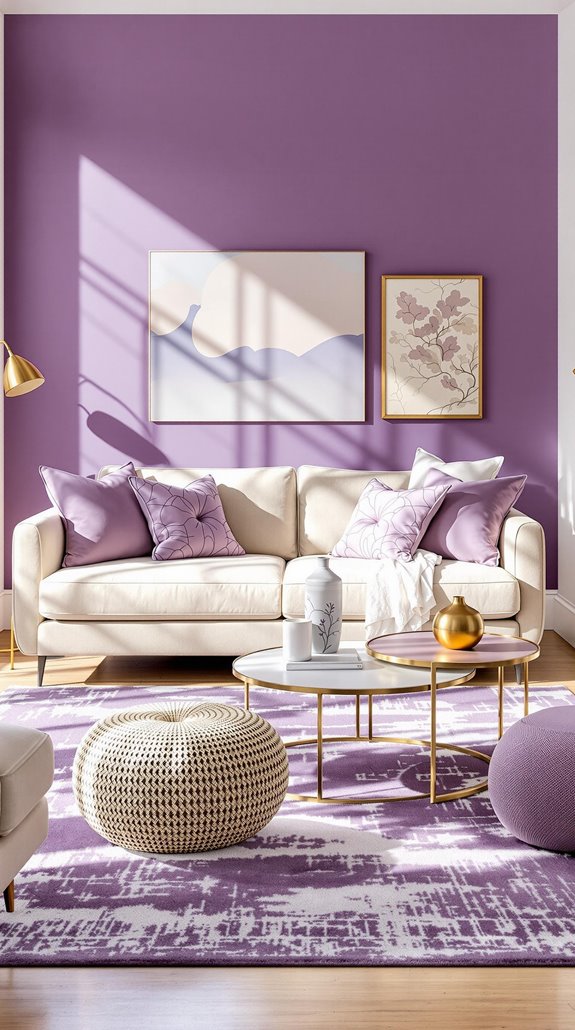 avoid chaotic purple schemes