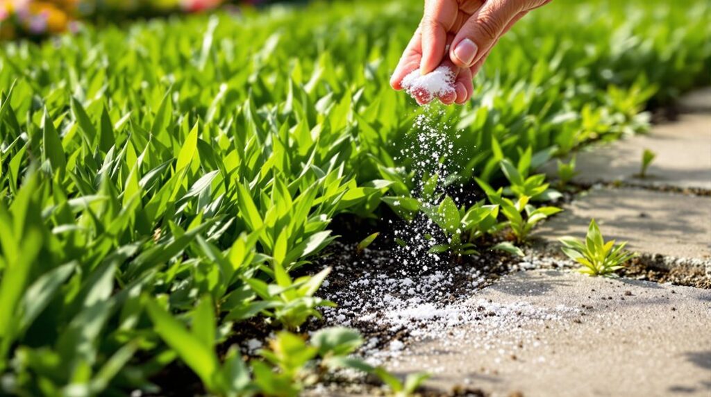 baking soda weed control