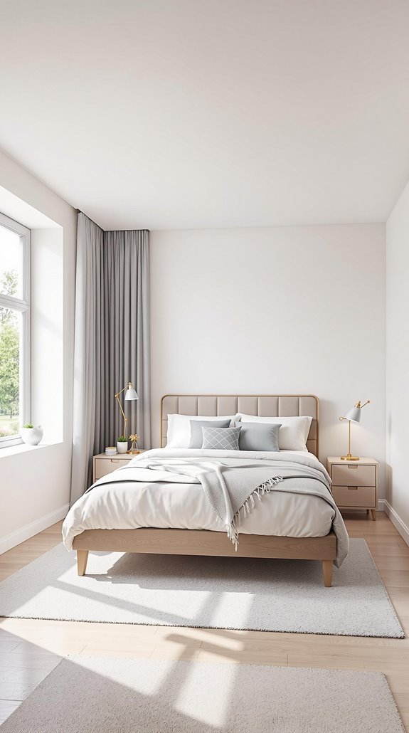 bedroom height and area standards
