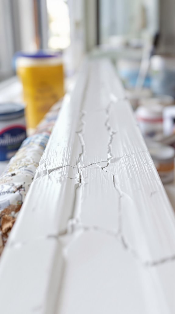 caulk preparation and painting