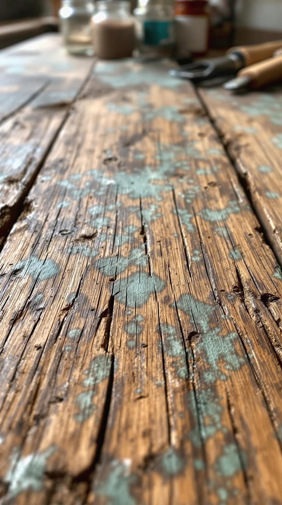 chemical oxidation for patina