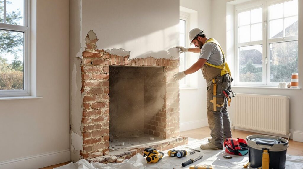 chimney breast removal issues