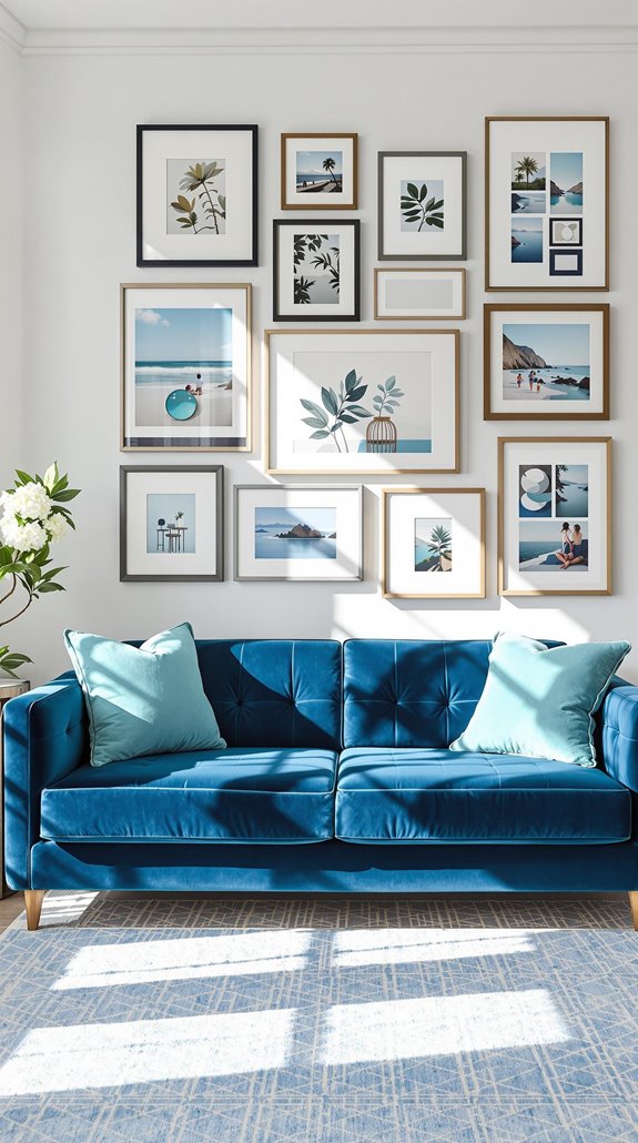 cohesive artwork color coordination