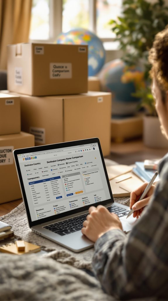 comparison shopping for removals
