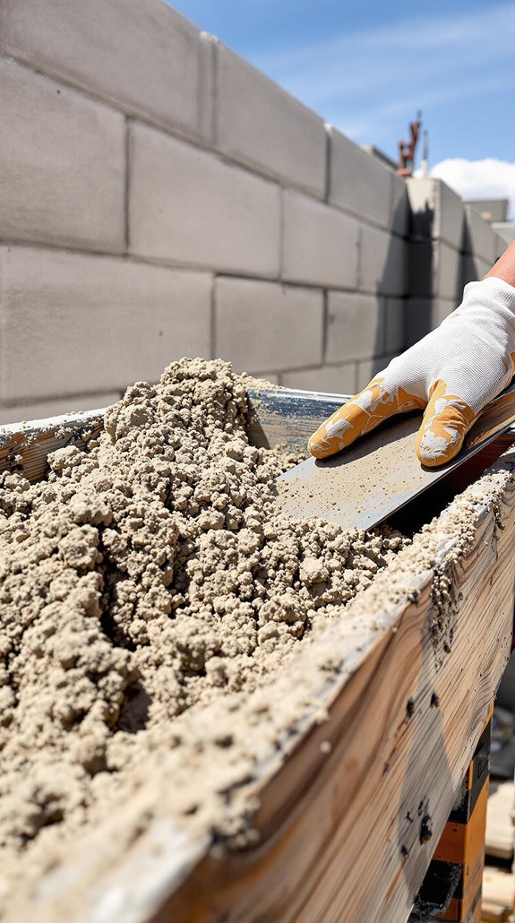 consistent mortar mixing techniques