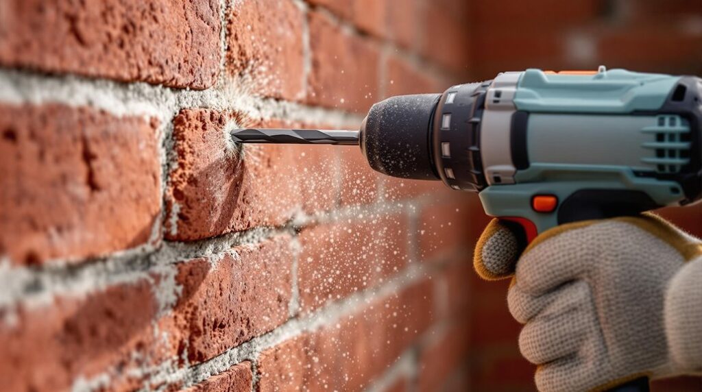 drilling techniques for brick
