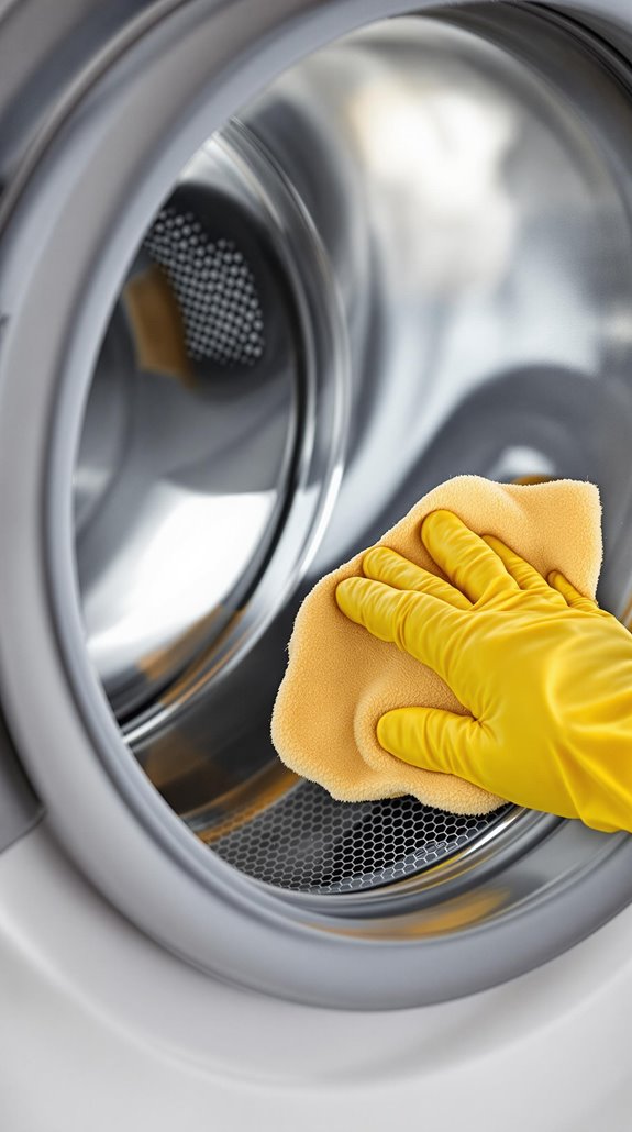 drum and door seal cleaning