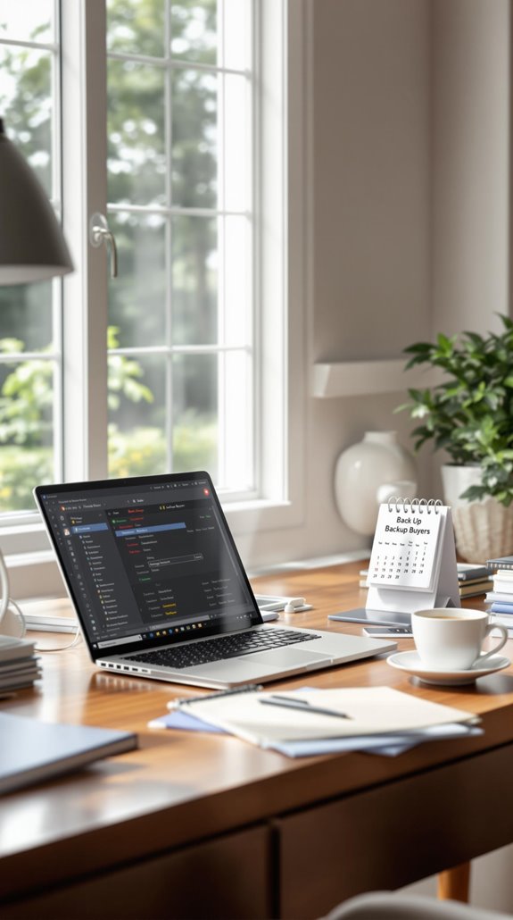 engaging backup buyers strategically