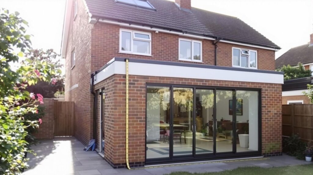 extend semi detached without permission