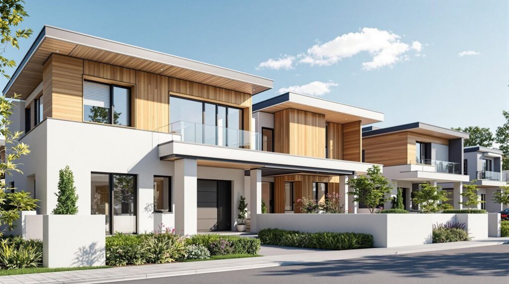 flat roof modern homes