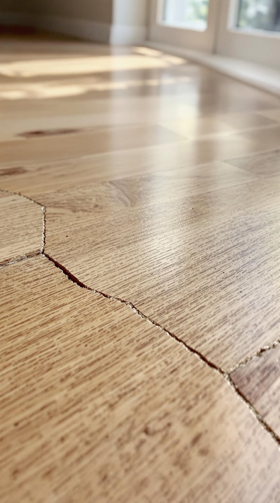 flooring defects indicate craftsmanship