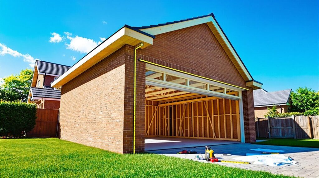 garage extension planning limits