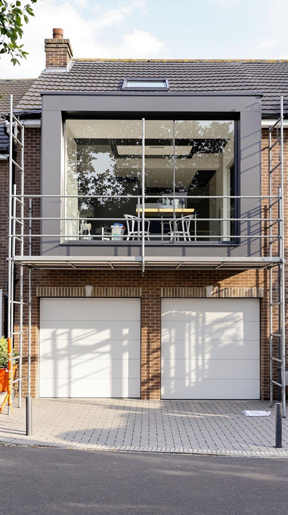 garage extension safety regulations