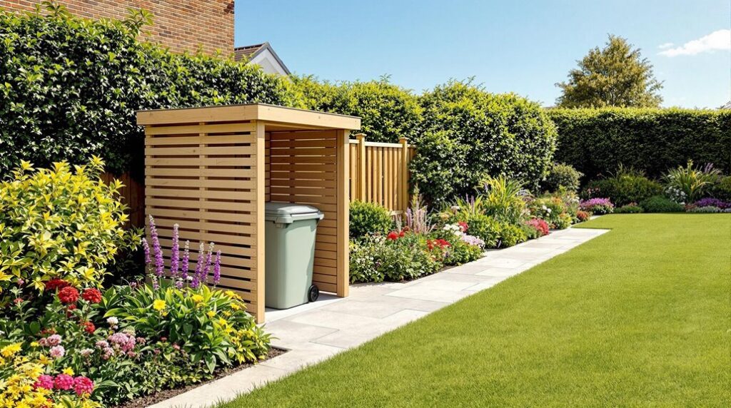 hide wheelie bins stylishly