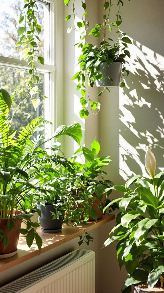 indoor plant moisture management