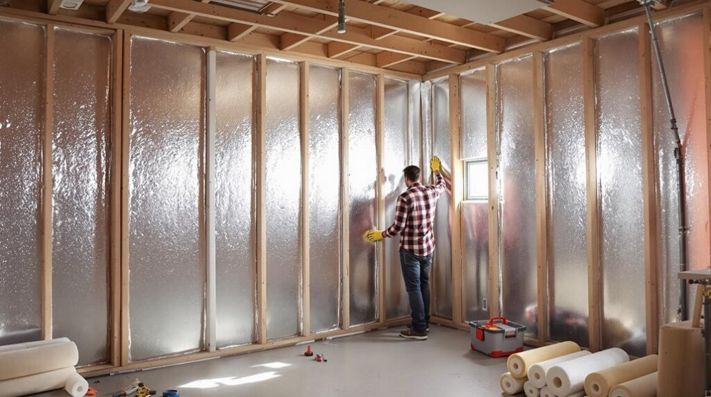 insulate garage for warmth