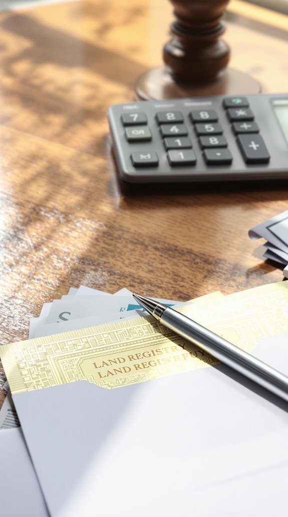 land registry fee structure