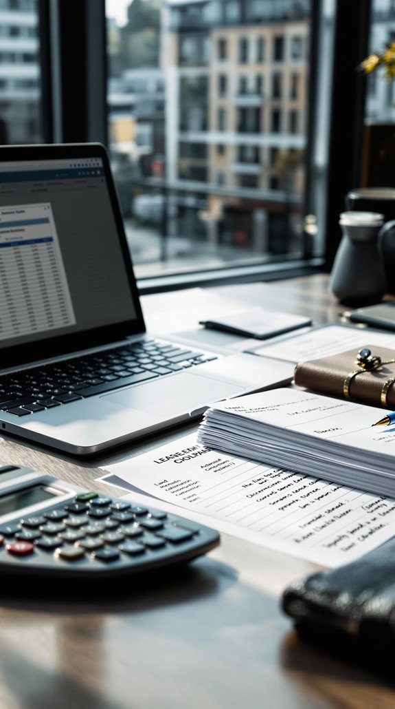 lease extension cost breakdown