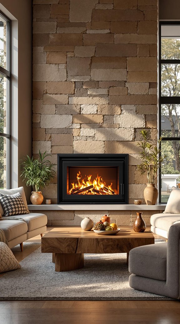 log burner installation guidelines