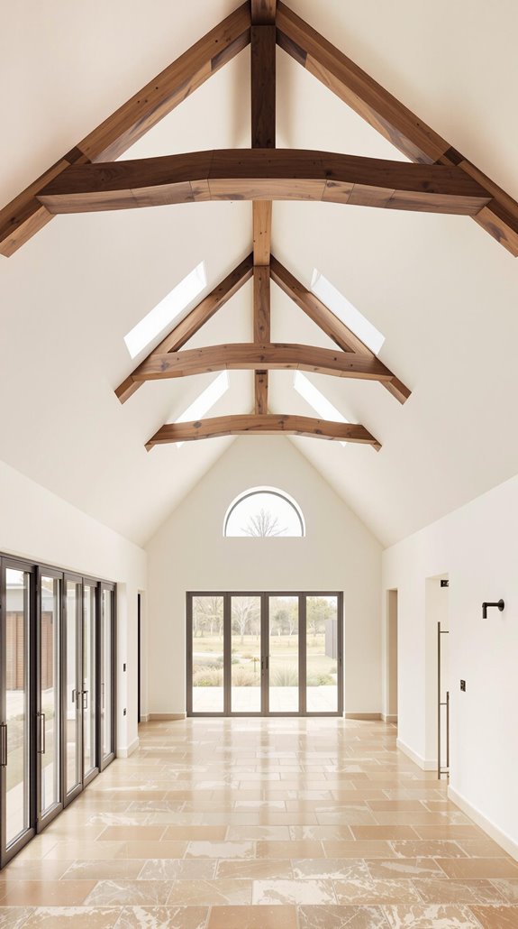 material selection for vaulted architecture